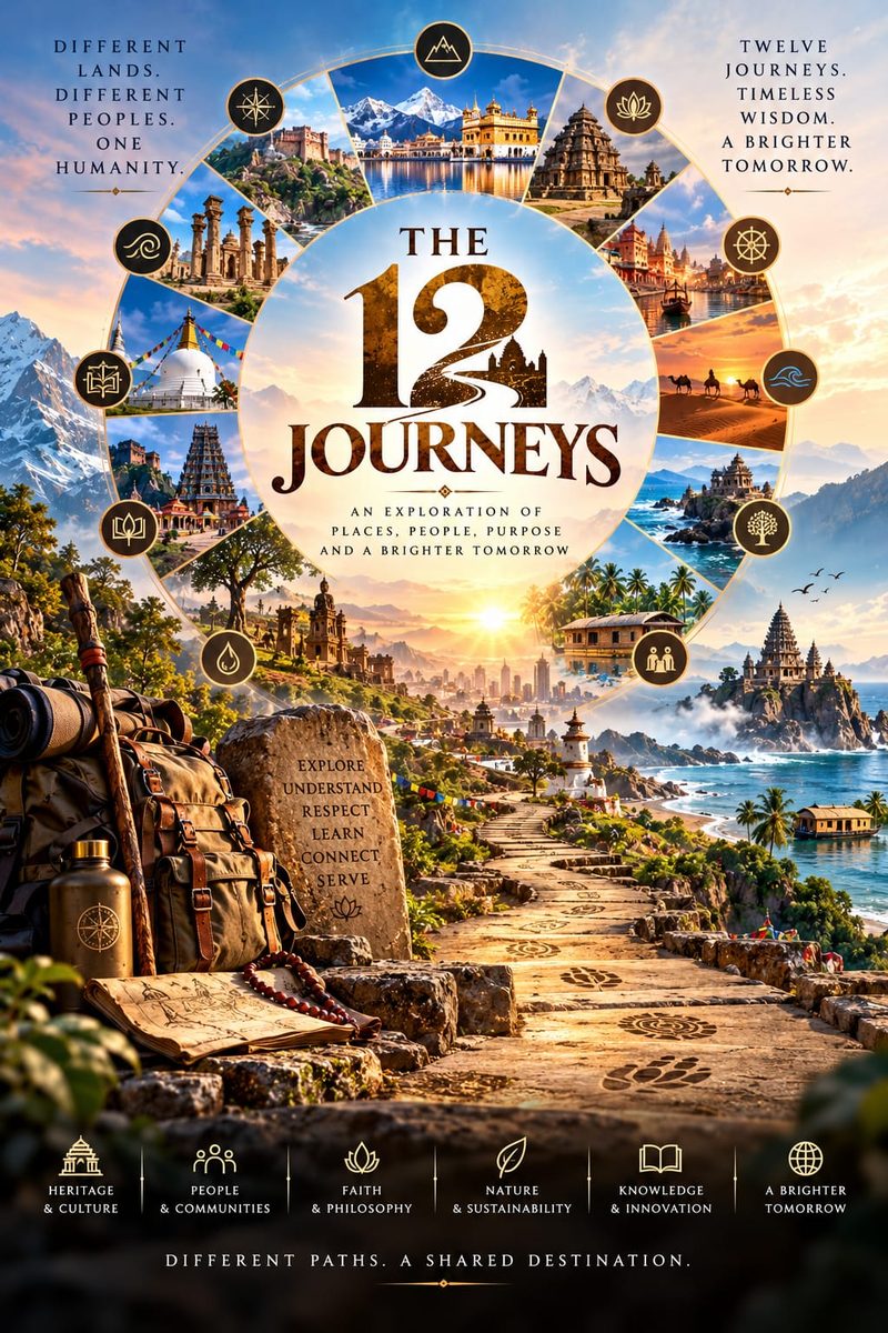 The 12 Journeys poster